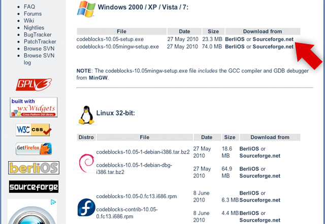 Code Blocks 10.05 Free Download For Windows 10 64 Bit