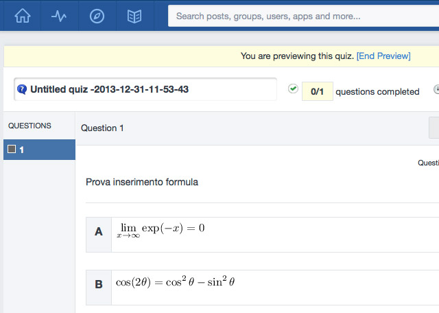 Inserire Formule Matematiche In Edmodo Michele Maffucci